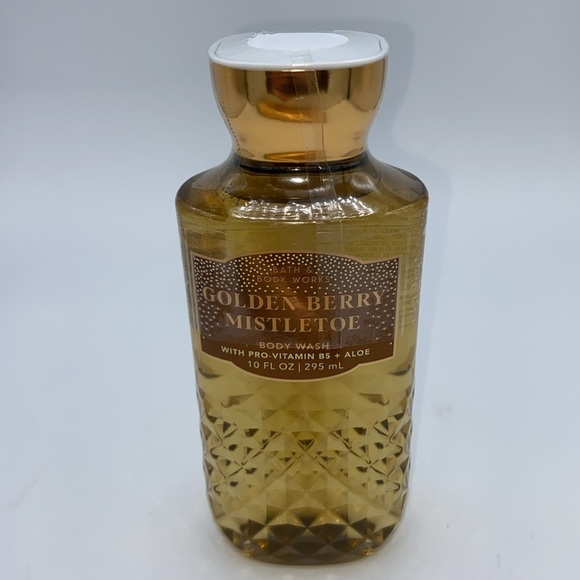 NEW! B&B WORKS Body Wash Ultimate Hydration Body Cream GOLDEN BERRY MISTLETOE - Picture 6 of 10